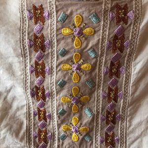 Boho Style Sleeveless Top from Anthro